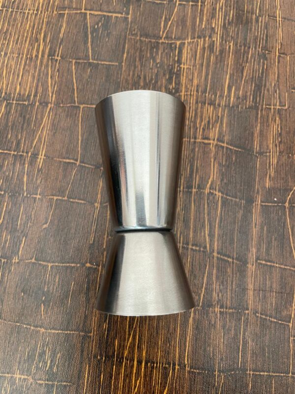 Stainless Steel Cocktail Shaker Measure Cup Dual Shot Drink Spirit Measure Jigger Kitchen Bar Tools