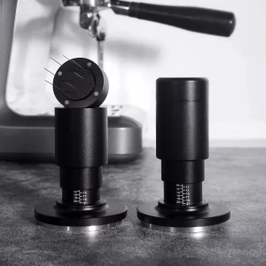 Espresso Coffee Tamper 58mm – Spring Loaded, Constant 30lbs Pressure