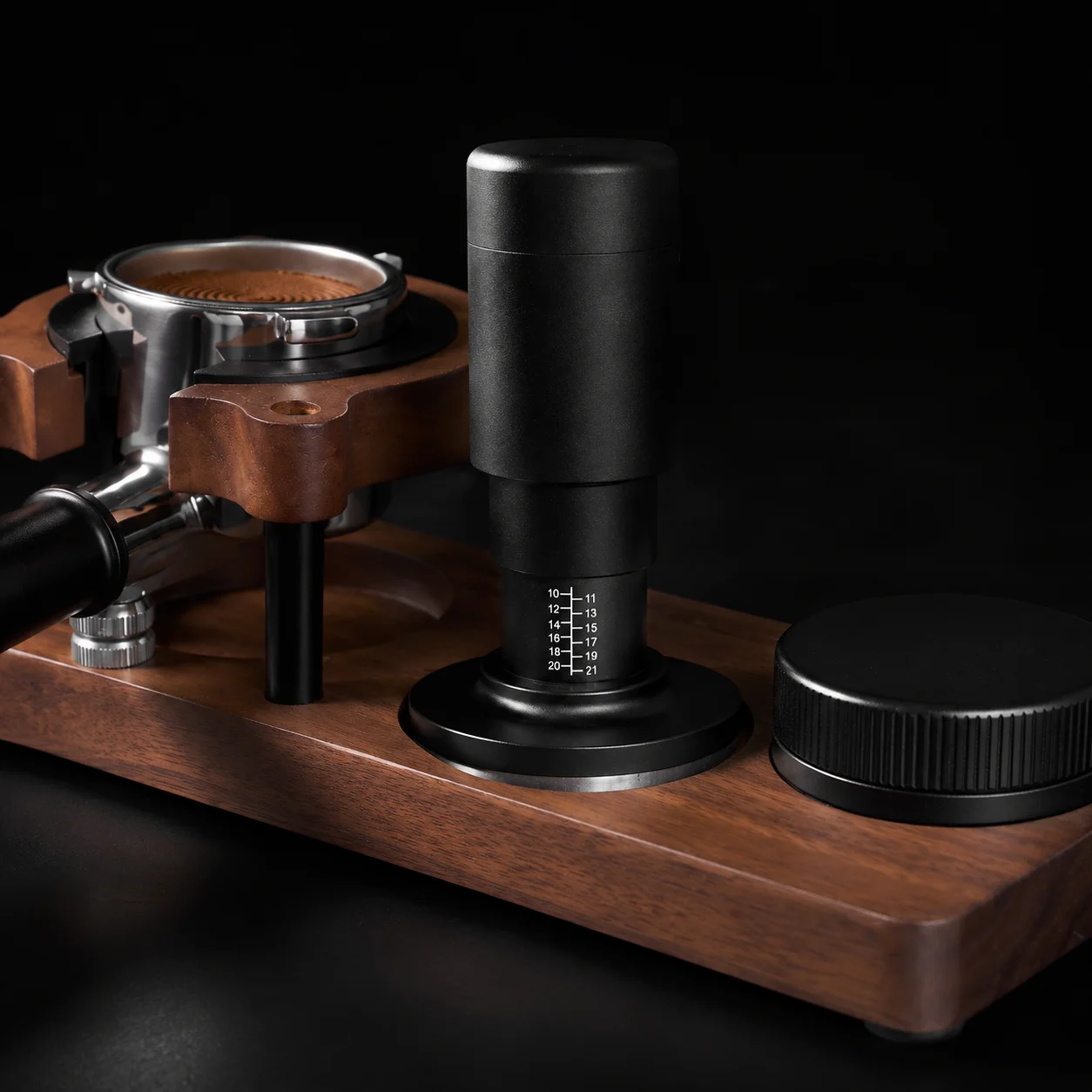 Espresso Coffee Tamper 58mm – Spring Loaded, Constant 30lbs Pressure