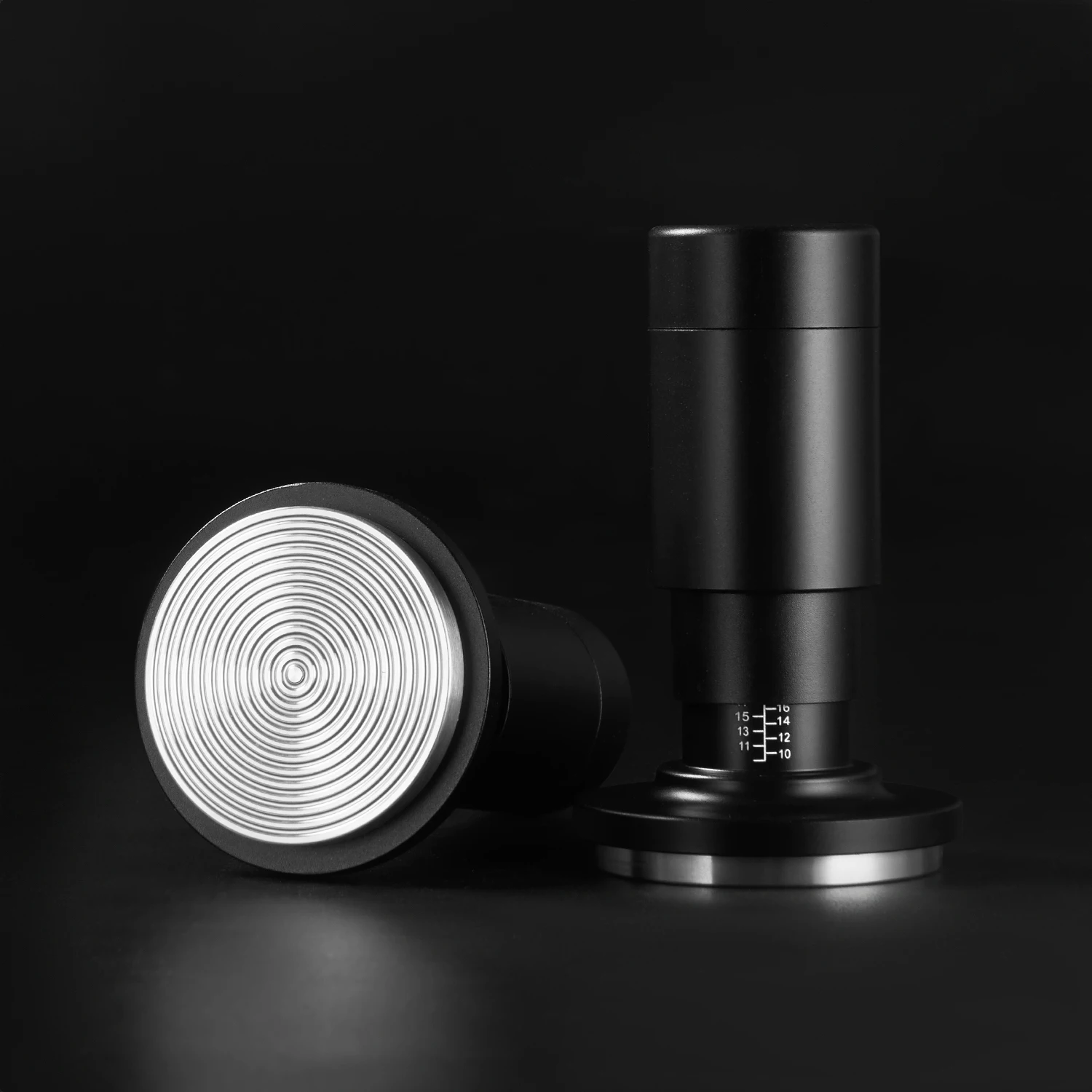 Espresso Coffee Tamper 58mm – Spring Loaded, Constant 30lbs Pressure